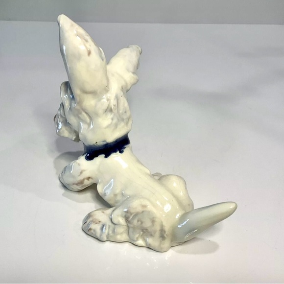 Austrian GOLDSCHEIDER MEISINGER Porcelain Scottie Dog Figurine 1930’s Signed - Picture 7 of 14